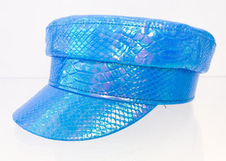 Blue Snake Posh Bae Hat - Sparkl Fairy Couture 