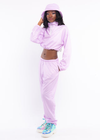 Lavender Fleece Sweat Pants - Sparkl Fairy Couture 
